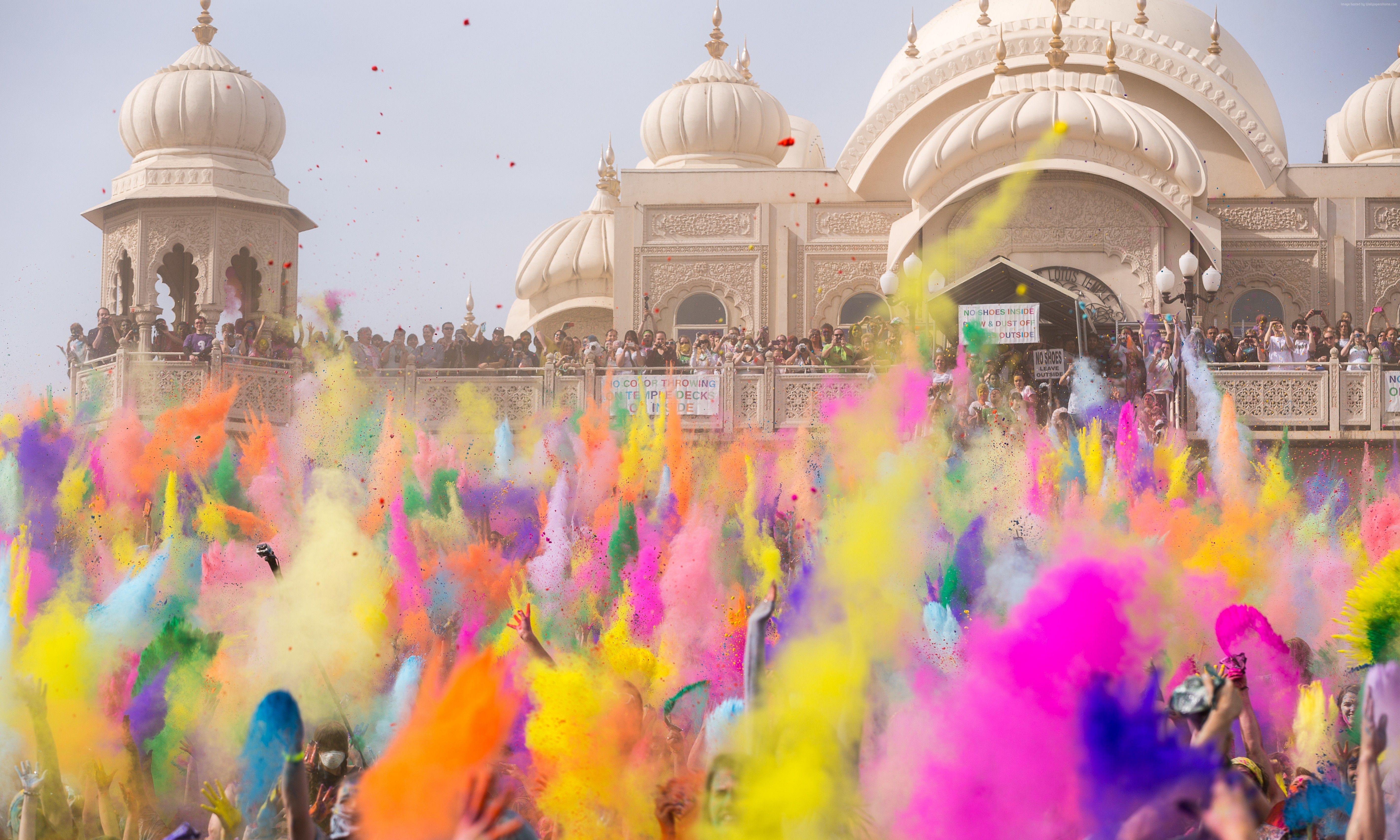 Colores de India en HOLI